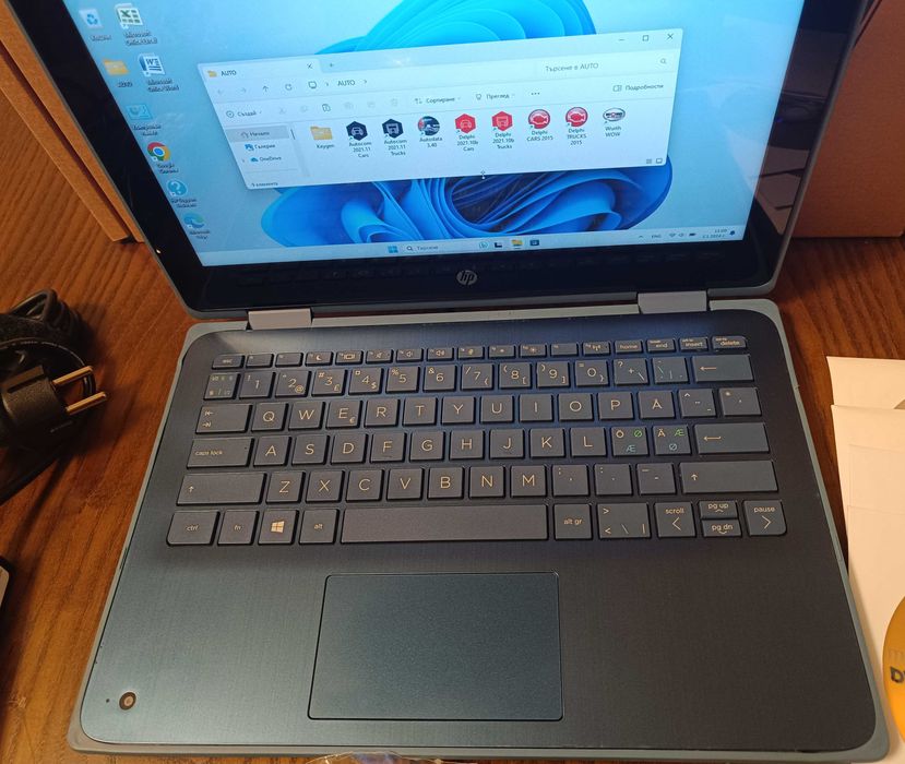 Лаптоп HP ProBook с IPS тъчскрийн дисплей и Windows 11