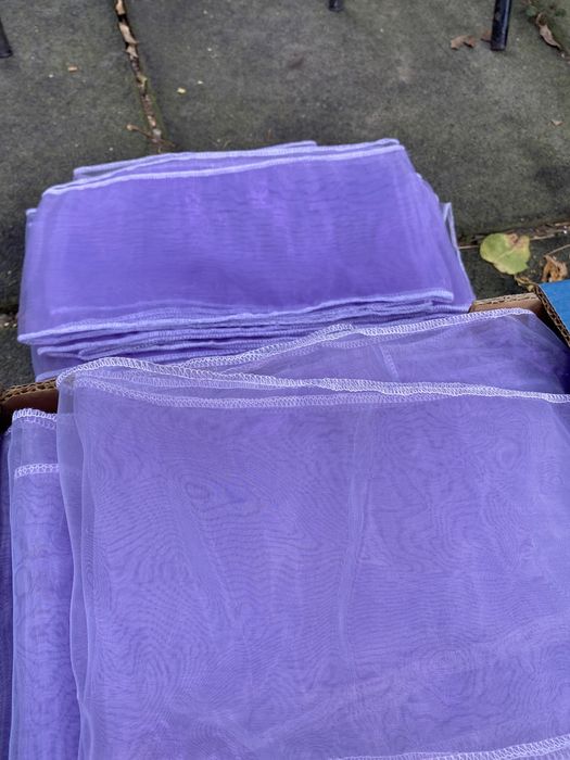 Esarfe mov din organza