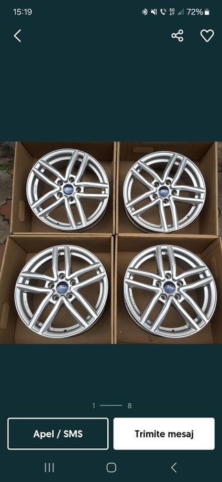 Vând jante 16  Ford Focus 3,4