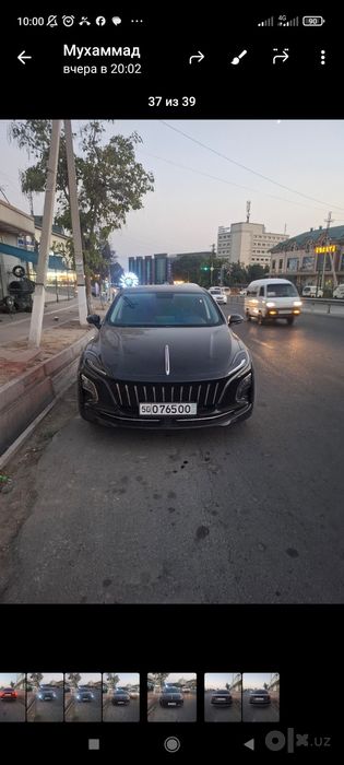Hongqi e-qm5 запас хода 500 цвет черный