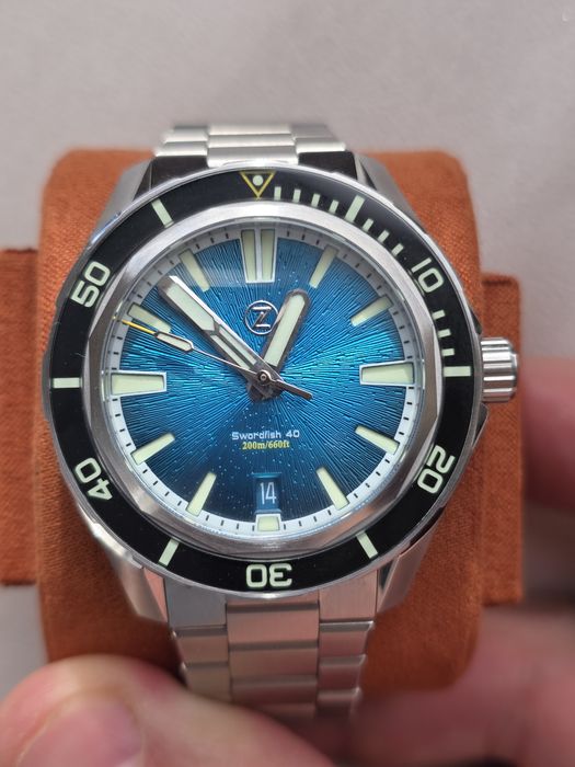 Zelos Swordfish 40mm Teal