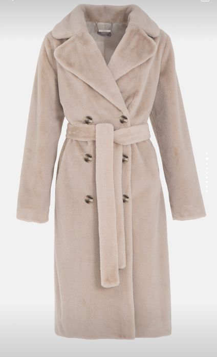 Тёплая эко шуба женская