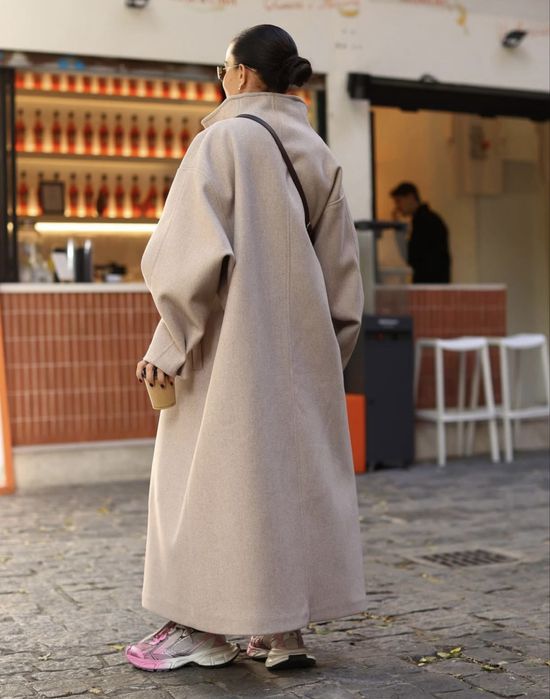 Вълнено палто дамско