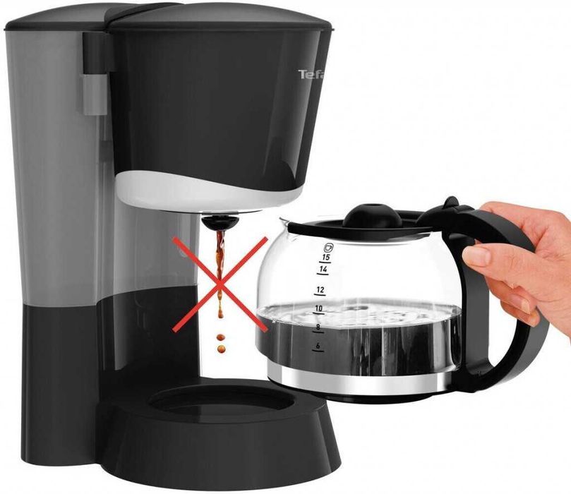 Кафемашина Tefal, 1.25 литра, 730-870 W