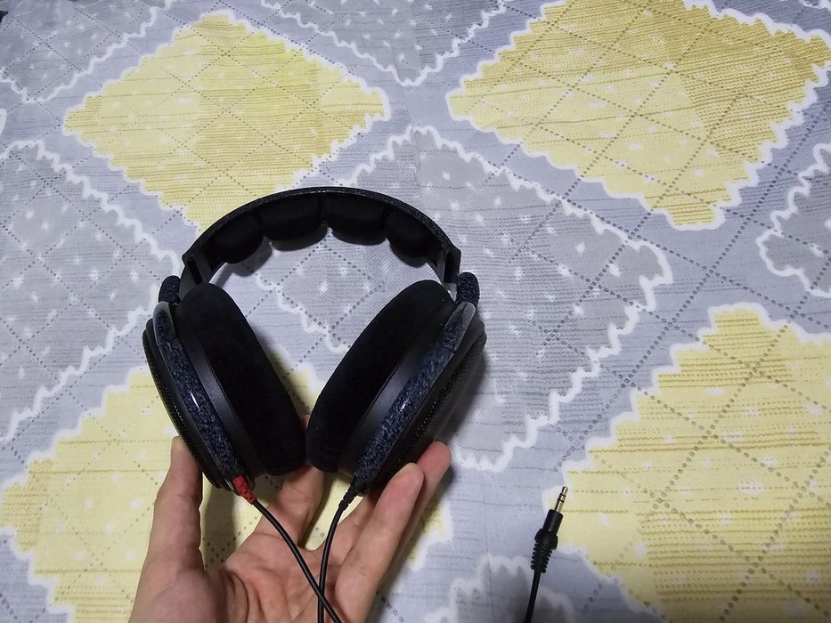 Sennheiser HD 600 - pad-uri si headband noi