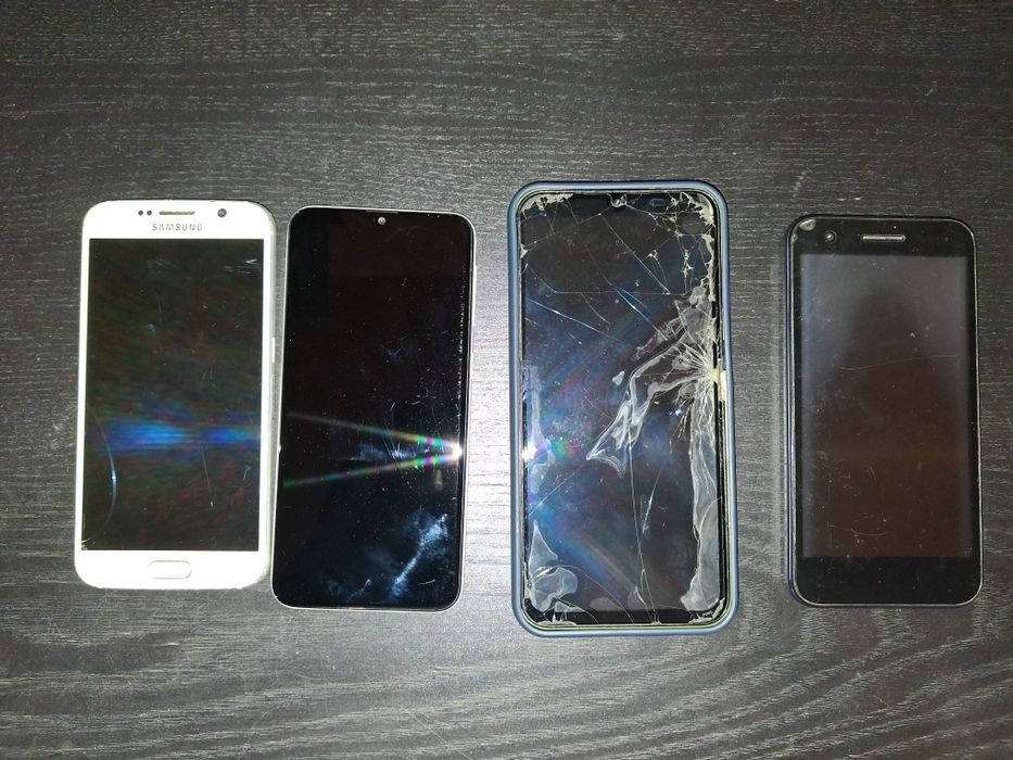 Pachet mega lot 6 telefoane (Samsung S6, A15, A20e, J5 2016, J5 2017, Vodafone Smart E9) piese/funcționale