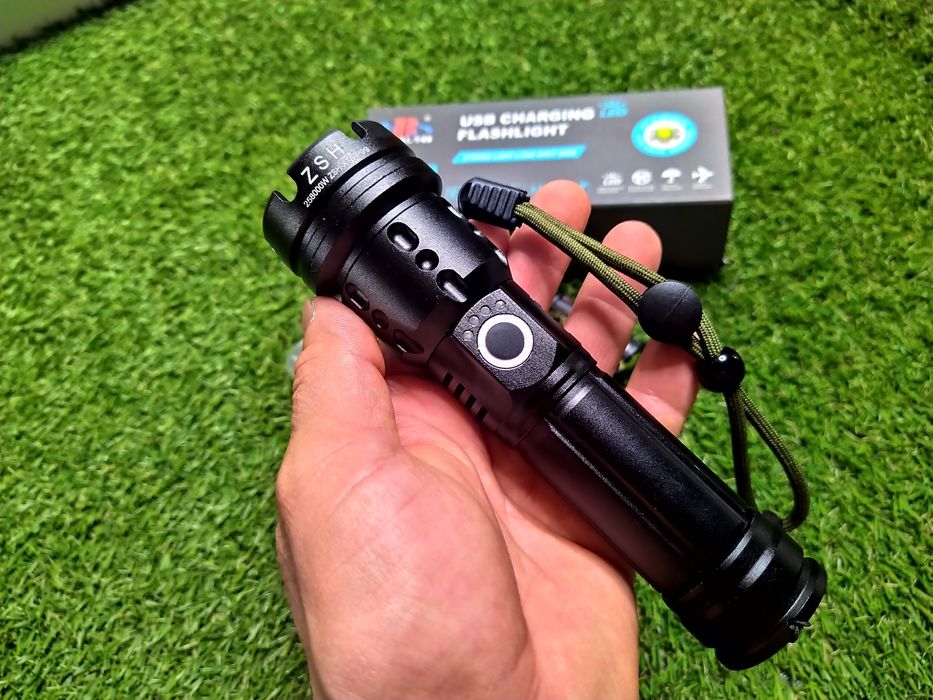 Lanterna cu Led XHP99 cu 9 nuclee,  Pescuit,  Vanatoare,  Camping