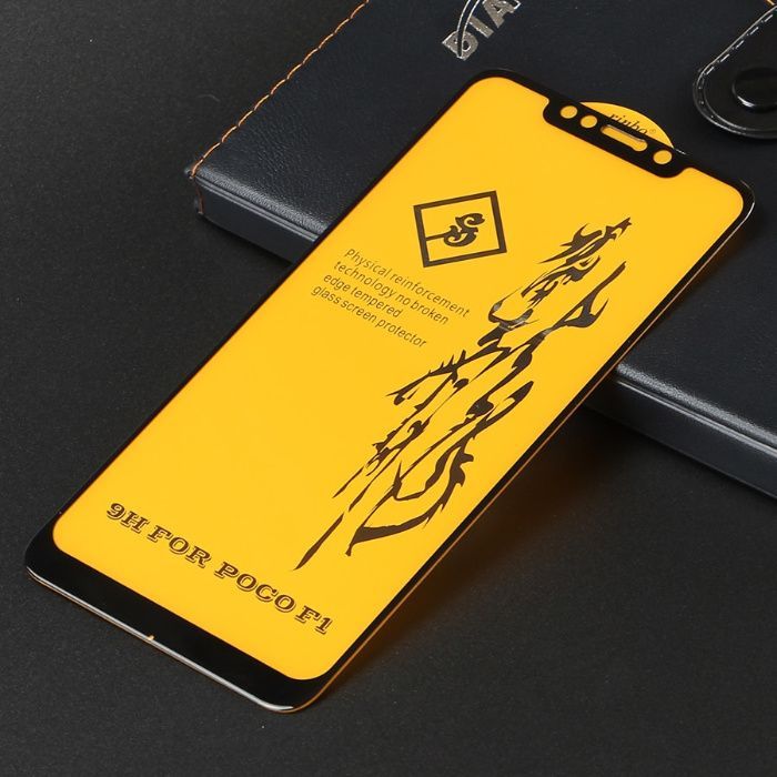 Folie sticla securizata 9D FULL GLUE pt Xiaomi Mi 8 , Poco F2 Pro
