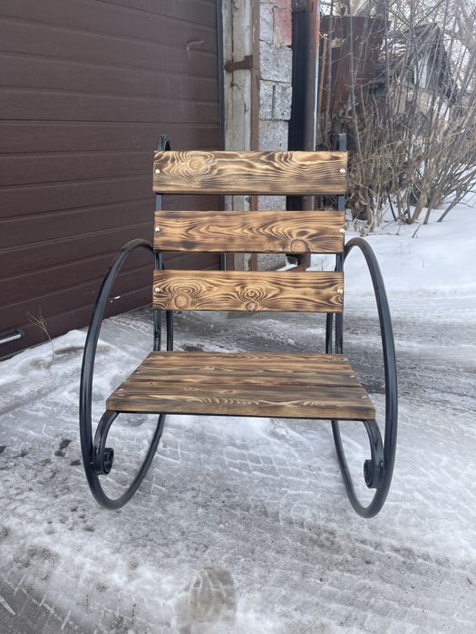 Кресло качалка садовое