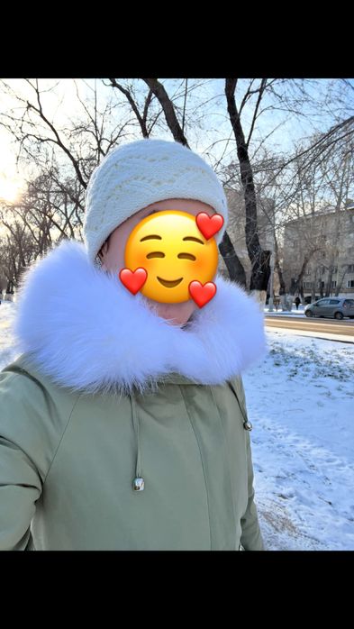 Зимняя парка с мехом