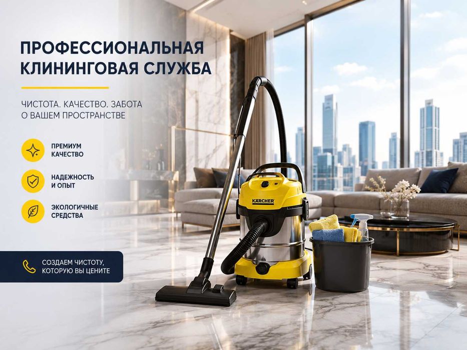 Профессиональный клининг недвижимости в Ташкенте.