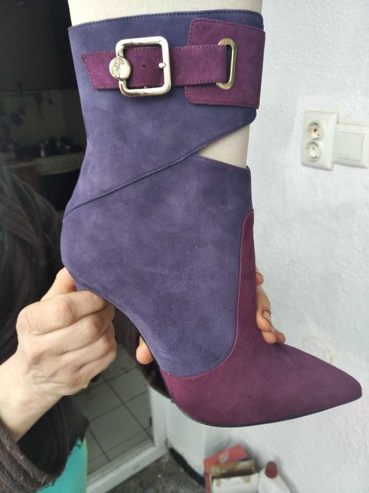 Велурени боти Versace 38 номер.Чисто нови