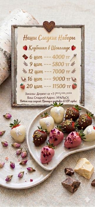 клубника в шоколаде