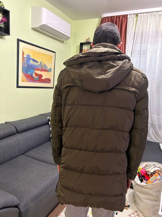 Мъжко зимно дълго яке