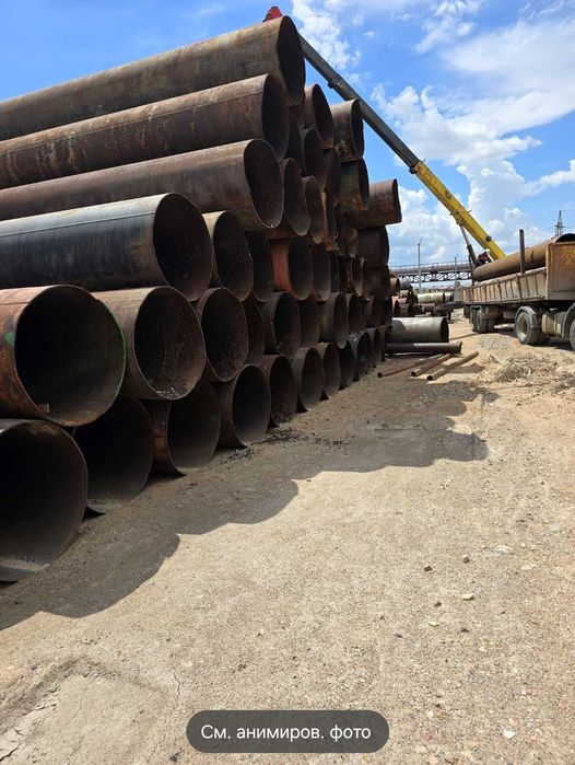 Трубы б/у восстановленные, трубы стальные электросварные и бесшовные