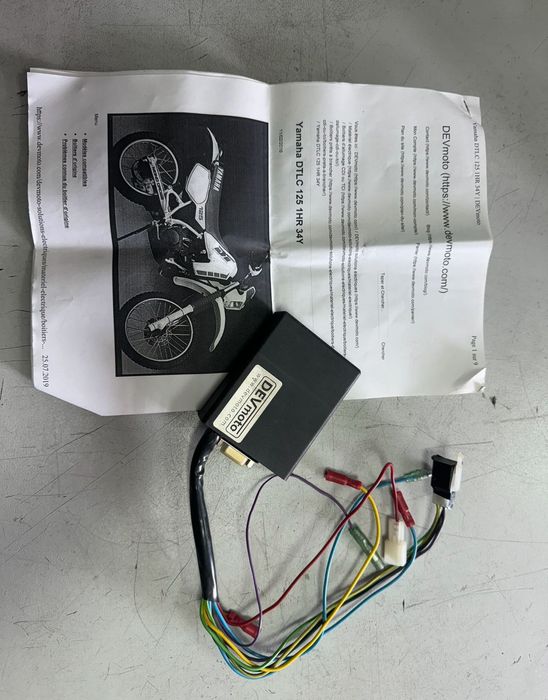 Yamaha DT 125 LC запалване / CDI / конзоли / управление