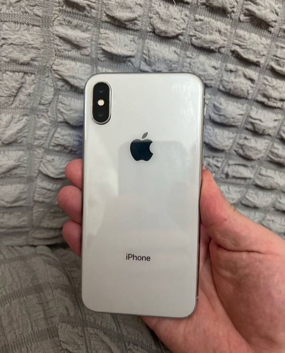 Apple Iphone X 64GB Silver White Original Igravoy Holati ideal Zor