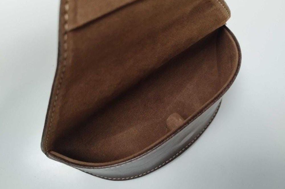 Toc Ochelari Fossil piele maro