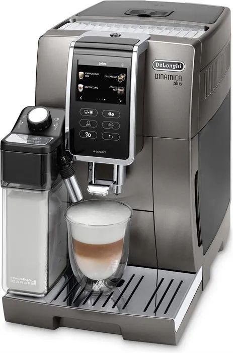 Кофемашина Delonghi Dinamica Plus.
Доставка бесплатная, есть гарантия.