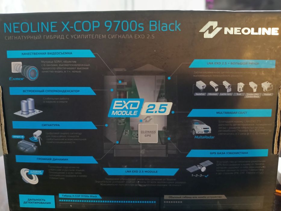 Антирадар неолайн X-COP 9700S BLACK