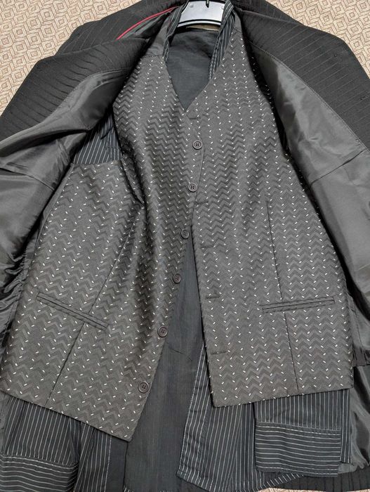 Sacou + 2 veste + cămașă, mărime 46 - DIASIM Style - 65% lână