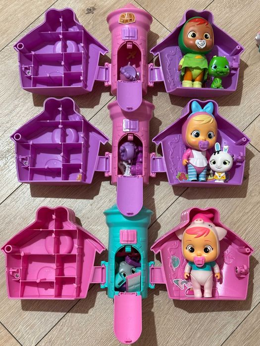 Crybabies Големи и Мини кукли (IMC); Cuquin - Кукин (Fisher Price)