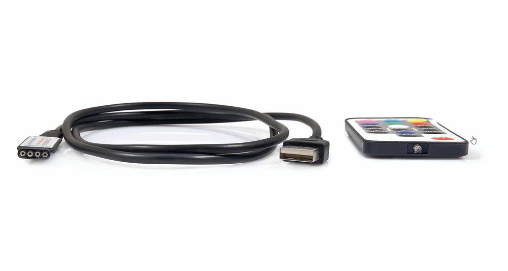 Controler radiofrecvență (RF) RF-RGB-17-5V USB pentru benzi LED RGB