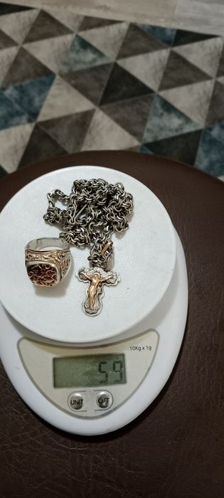 Продам комплек цепь и печатку