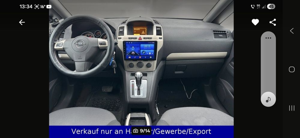 Piese de schimb zafira B 2008