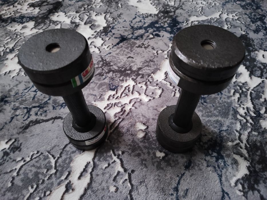 Пара гантелий 3 и 6 кг