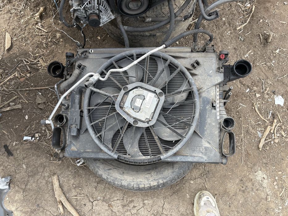 Радиатор с интеркулер с перка за w211