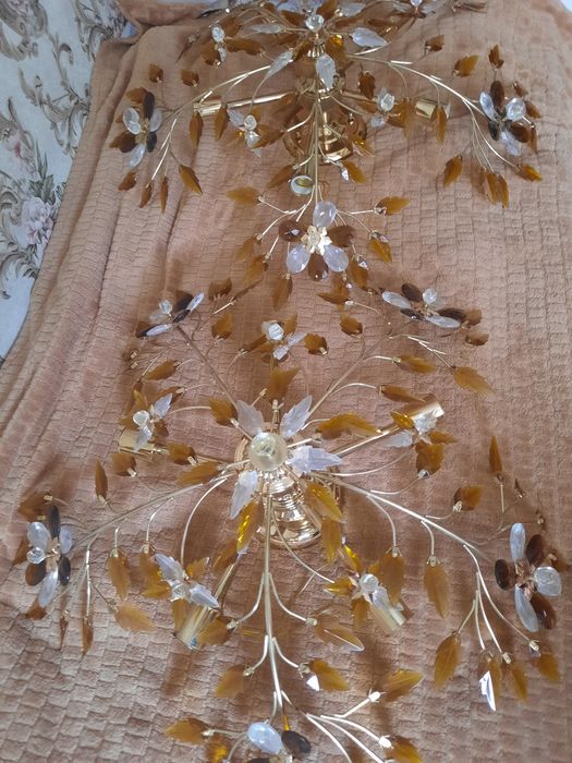 Люстра в кристалл