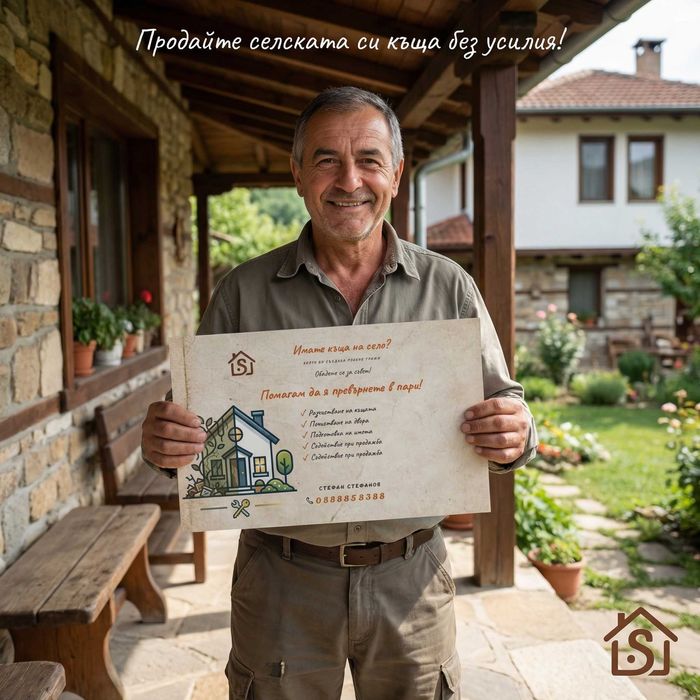 Подготвям къщи на село за продажба