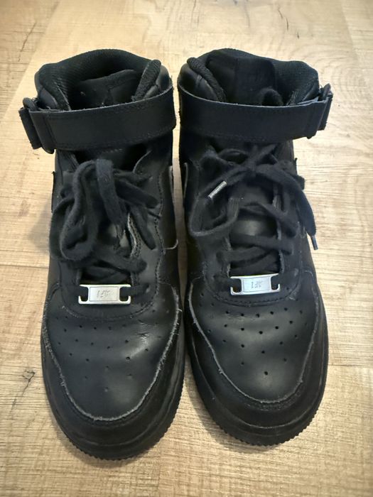 Adidași Nike Air Force 1 Mid LE (All Black) – Mărimea 36