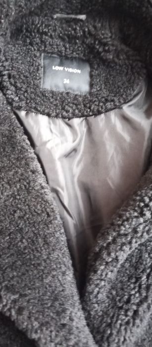 Дамско пухено палто