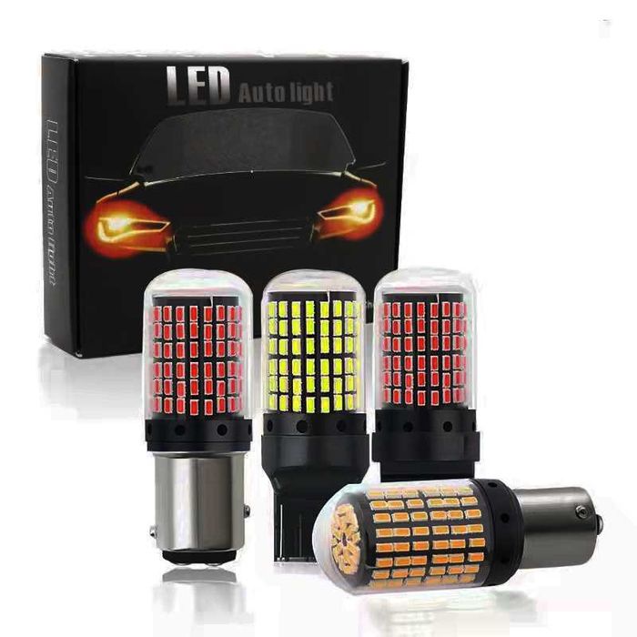 LED Крушки 1157 P21 Габарит Крушка Стоп светлина Спирачка Светкавица