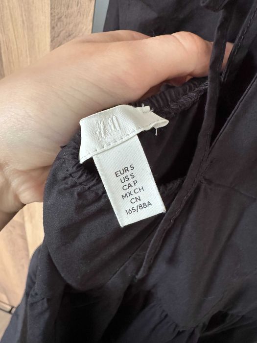 Дълга черна рокля , S номер, H&M