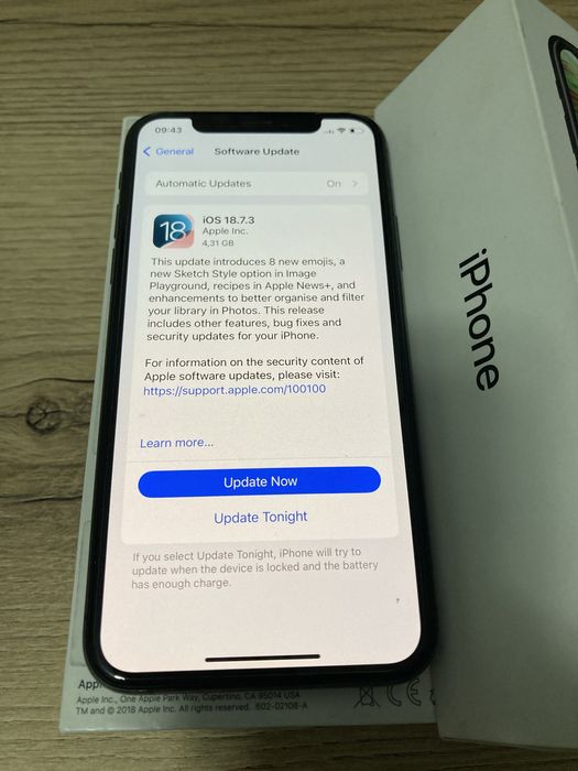 iPhone Xs 64GB * La cutie
