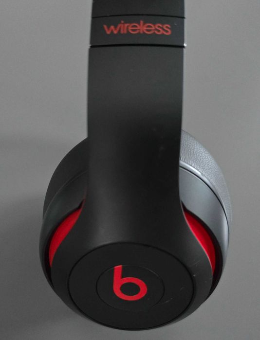 Casti Beats Studio3, wireless, Black&Red, originale