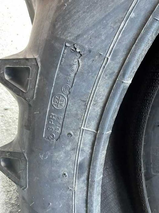 Cauciucuri noi marca BKT de tractor spate cu 8PR 14.00-38