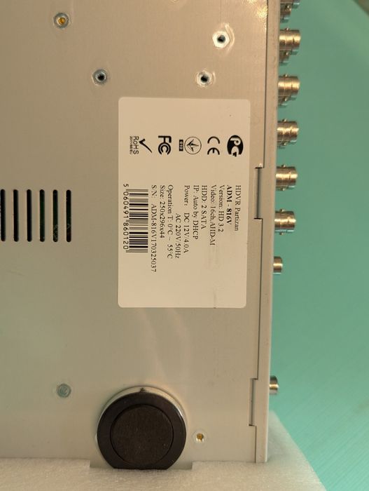 16 канален цифров DVR рекордер за виде камери онаблюдение