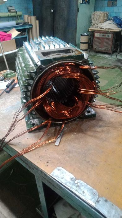 Ремонт и перемотка электродвигателей