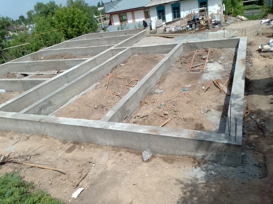 Заливаем фундамента