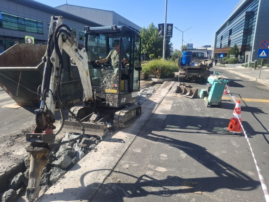 Masina de taiat beton drujba beton de inchiriat