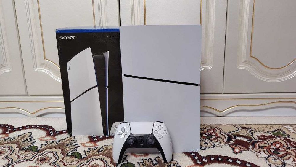 playstation 5 slim 1тб 1 джойстик Топ игры состояние идеальное