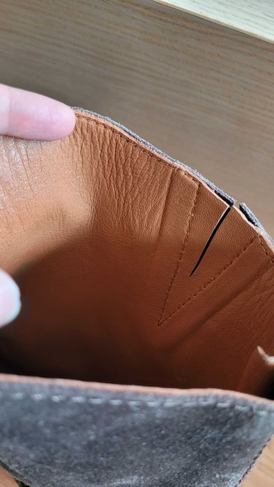 Vand cizme piele intoarsa maro