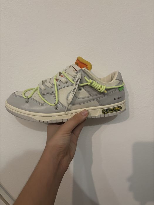 nike dunk off white