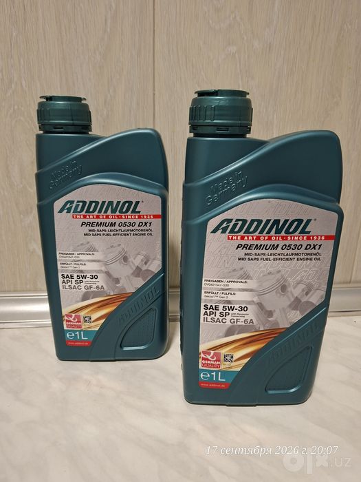 Моторное масло Addinol 5W30 dx1