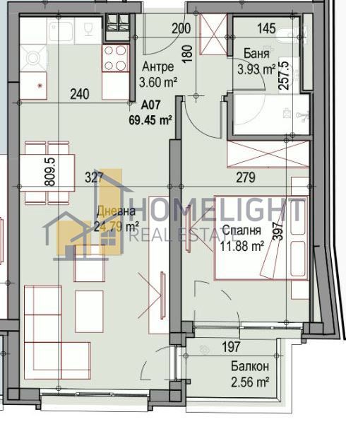Продава се Двустаен апартамент в София, Подуяне - 70 кв.м за 1905 €/кв.м - Снимка #5