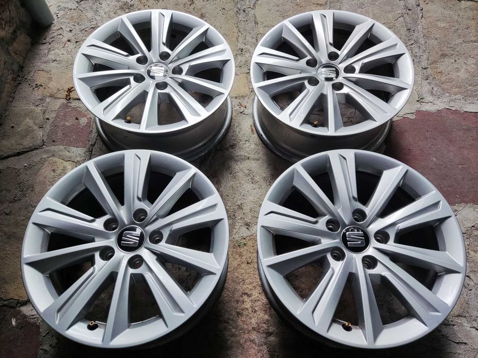 Seat VW 5x112 - 16 цола оригинални лети джанти Seat Alhambra 5х112 ET33 .